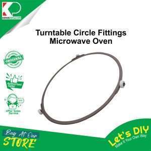 Turntable circle fittings microwave oven