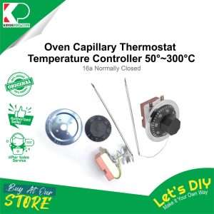 Oven capillary thermostat temperature controller 50-300 degree Celsius