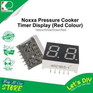 Noxxa pressure cooker timer display (red color)