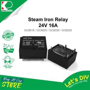 Steam iron relay 24v 16a
