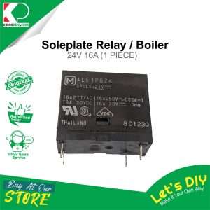 Soleplate relay/boiler 24V 16A