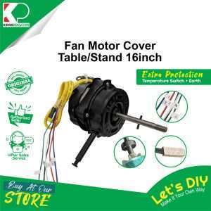 Fan motor cover table/stand 16 inch