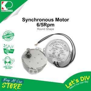 Synchronous motor 6/5 rpm