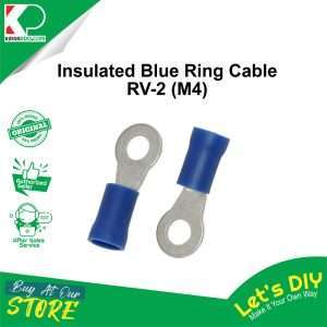 Insulated blue ring cable RV2 (M4)